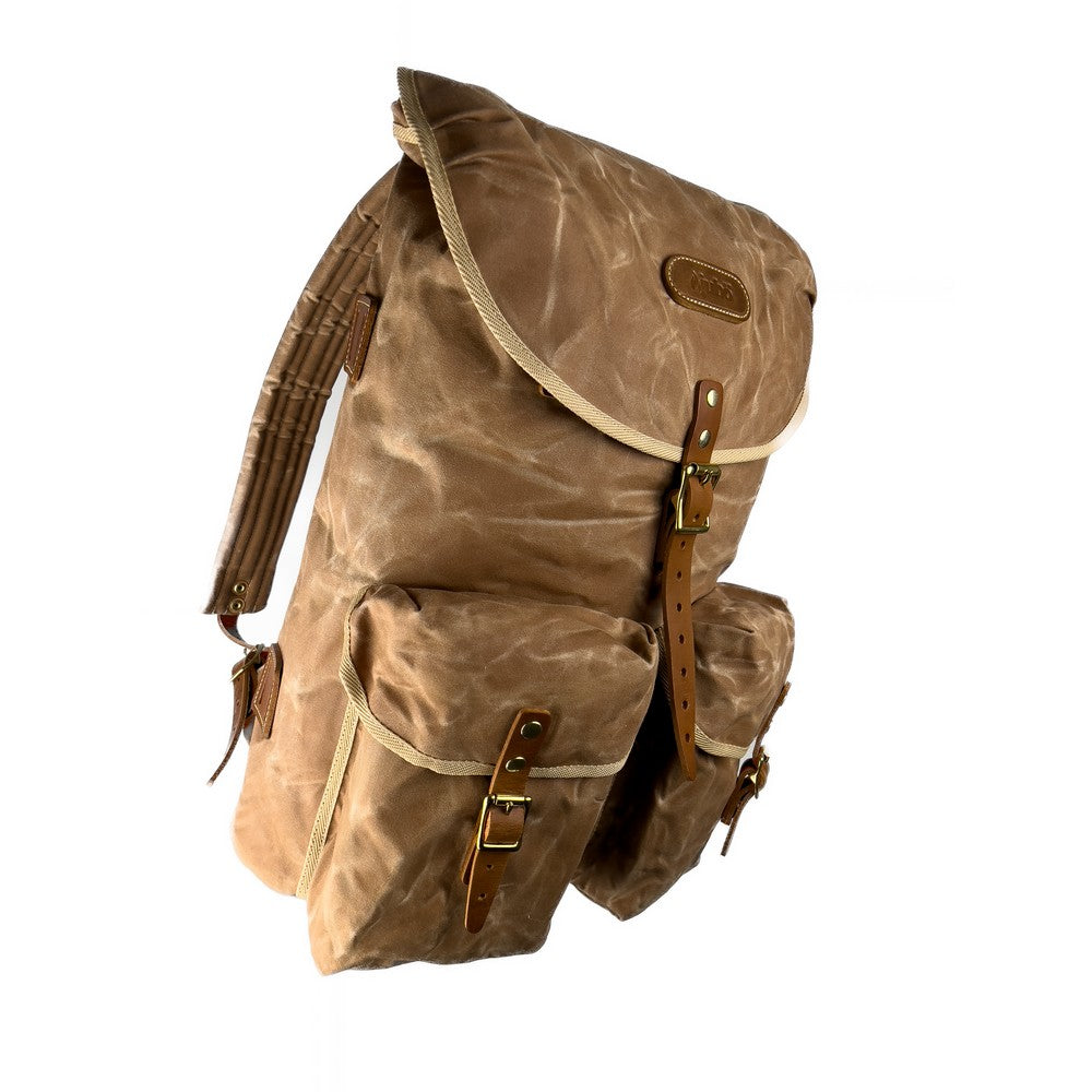 batoh jubo bushcraft vandrak waxed piskovy coyote 05