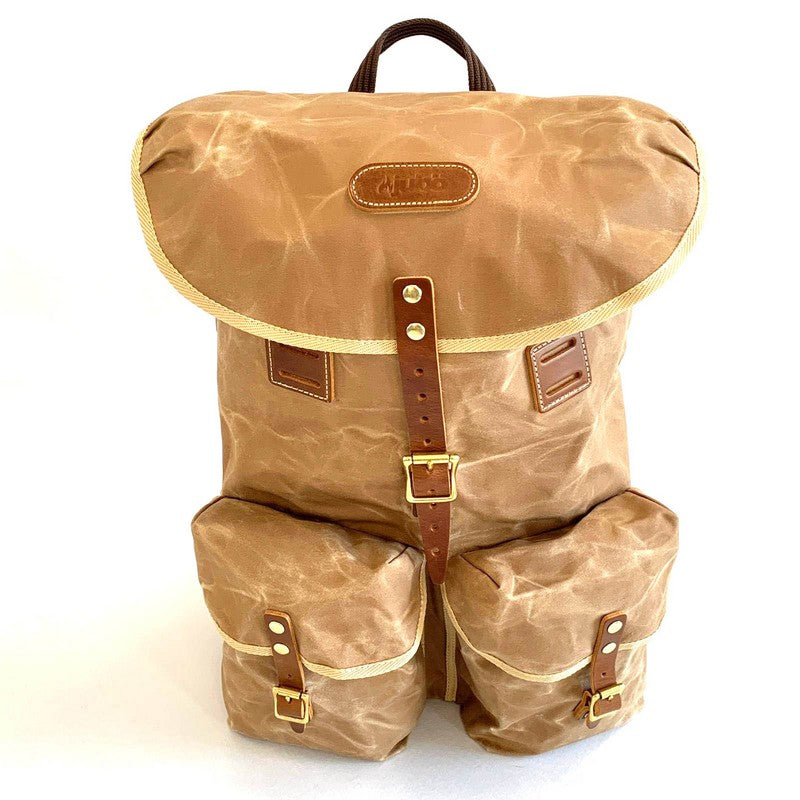 13551 1 batoh jubo bushcraft vandrak waxed 45l piskovy