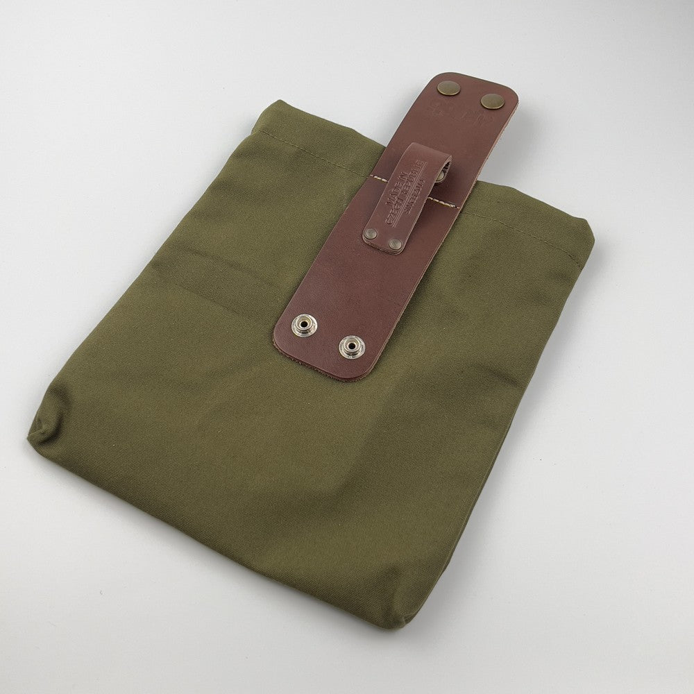 21838 vandrovni pytlik na opasek jubo bushcraft gathering pouch nevoskovany