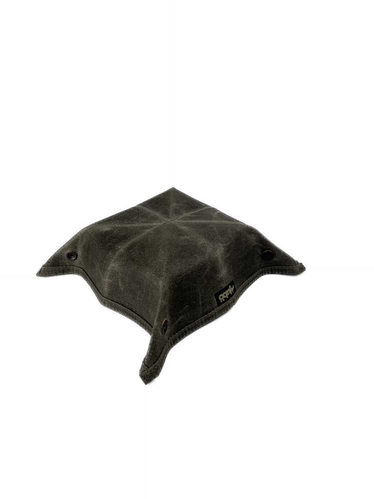 22377 4 odkladaci miska jubo bushcraft waxed side plate 25x25 cm