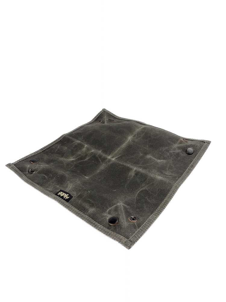 22380 2 odkladaci miska jubo bushcraft waxed side plate 33x33 cm