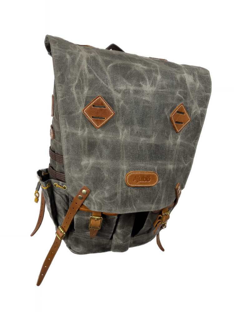 22383 21 batoh jubo bushcraft waxed ruksak zeleny
