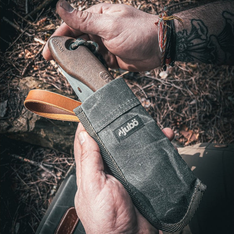 Univerzální pouzdro JUBÖ Bushcraft WAXED - large