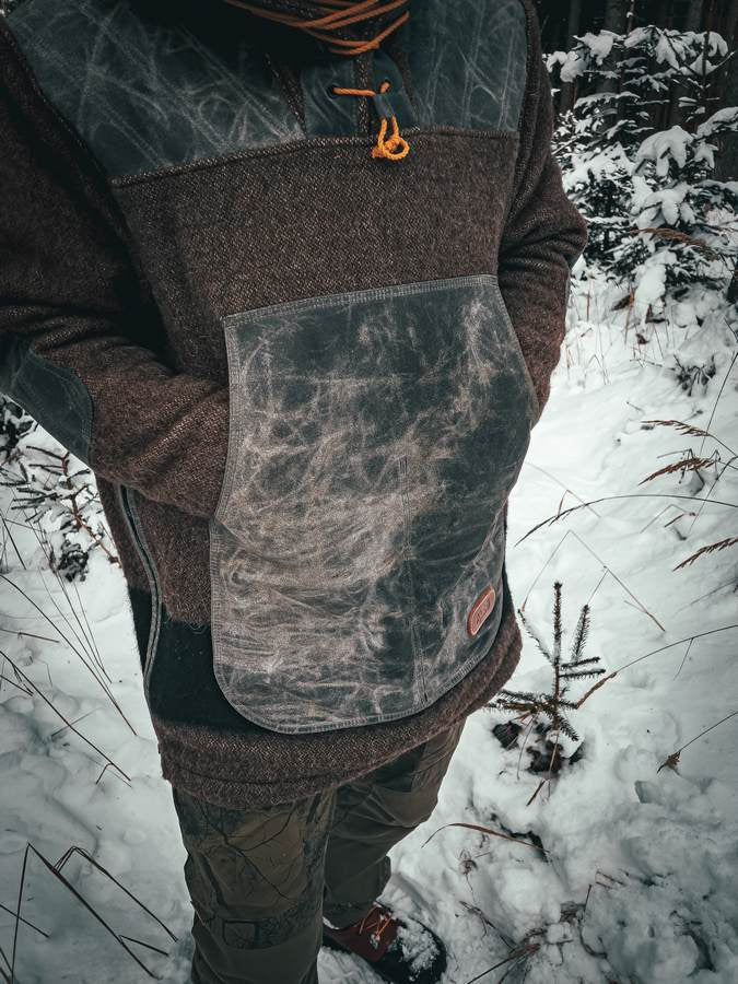 Anorak JUBÖ Bushcraft Waxed & Woolen