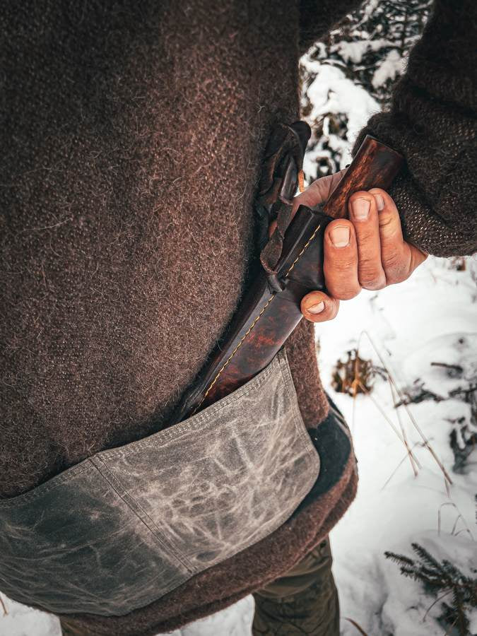 Anorak JUBÖ Bushcraft Waxed & Woolen