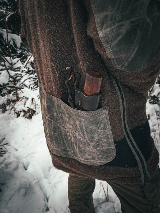Anorak JUBÖ Bushcraft Waxed & Woolen