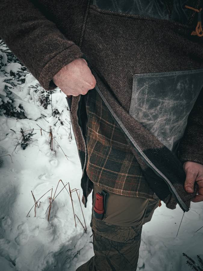 Anorak JUBÖ Bushcraft Waxed & Woolen