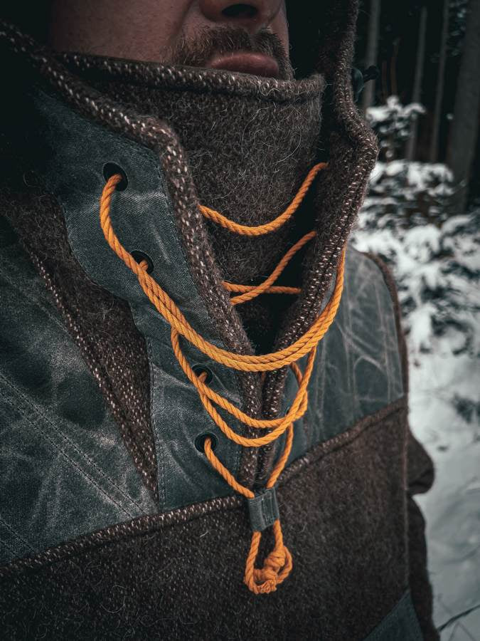 Anorak JUBÖ Bushcraft Waxed & Woolen