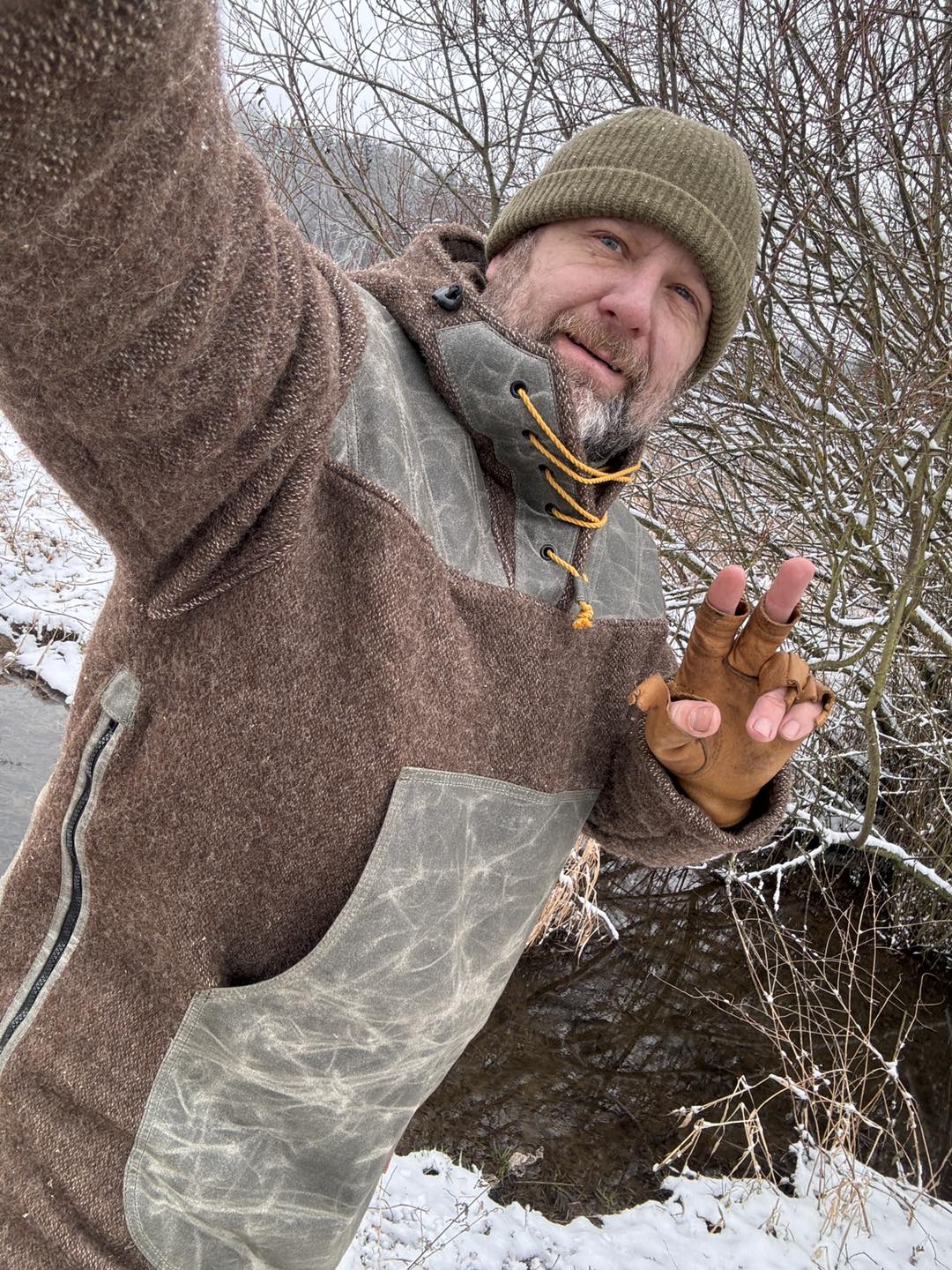 Anorak JUBÖ Bushcraft Waxed & Woolen