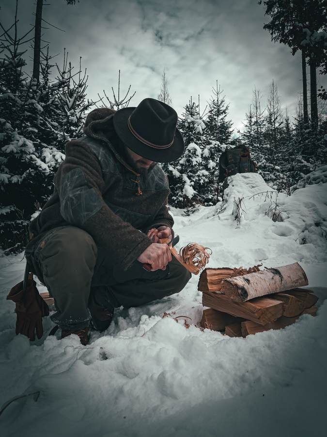 Anorak JUBÖ Bushcraft Waxed & Woolen