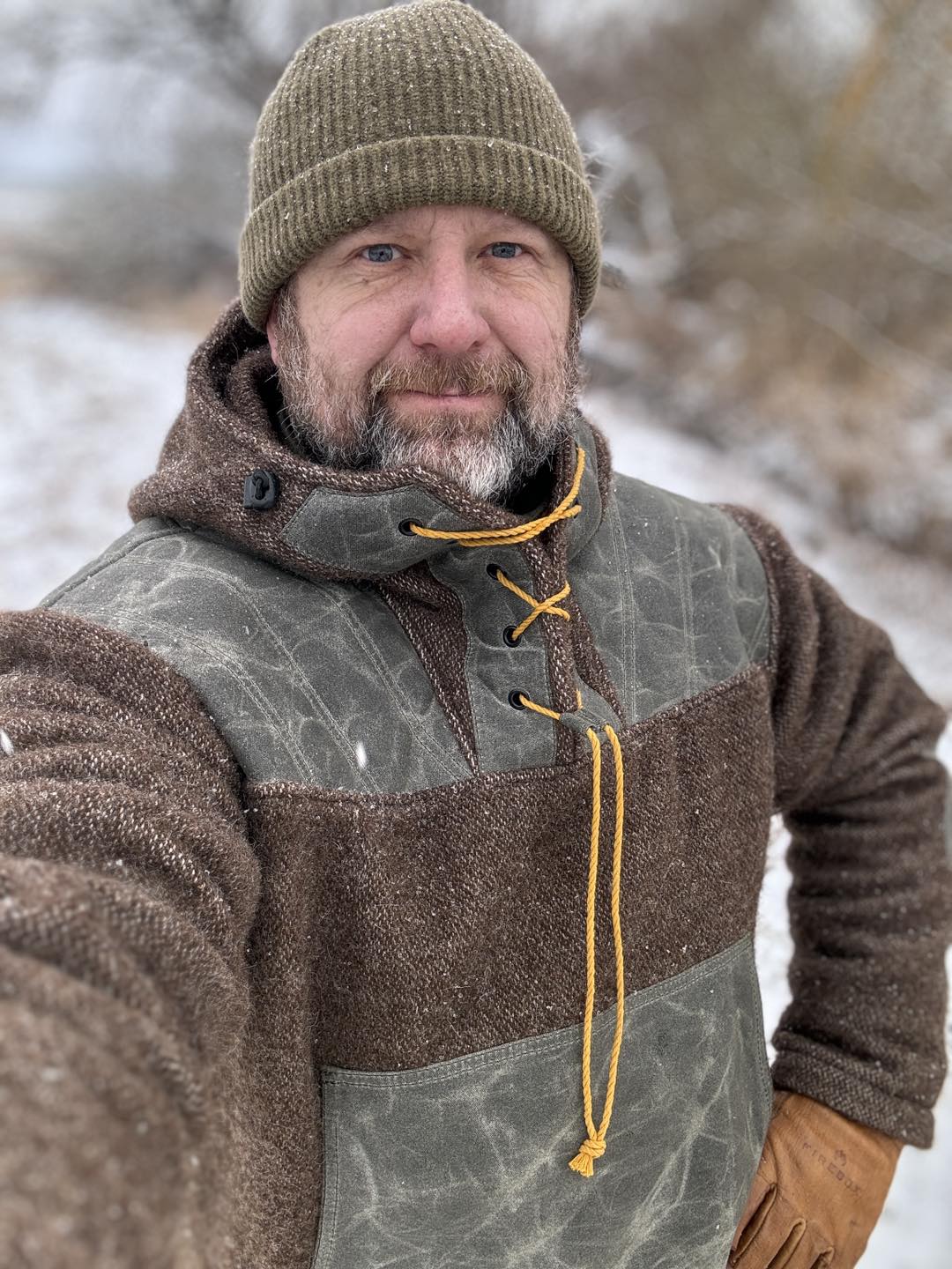 Anorak JUBÖ Bushcraft Waxed & Woolen