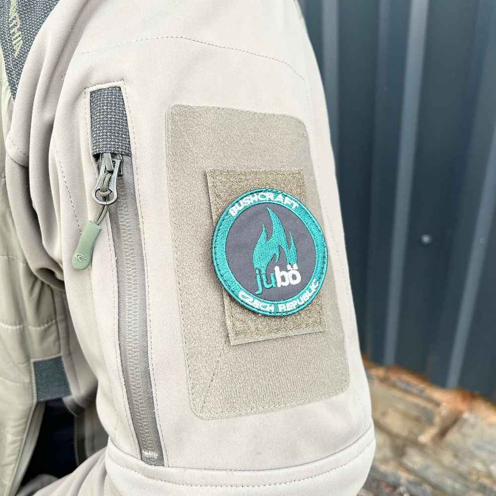 bushcraftshopCZ Velcro skrytou kapsou JUBÖ Secret Patch 03