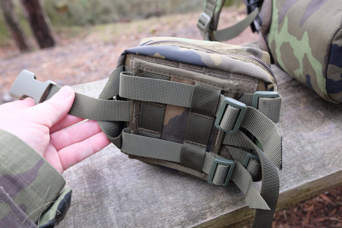 6286 11 sumka lekarnicka jubo bushcraft first aid kit zelena