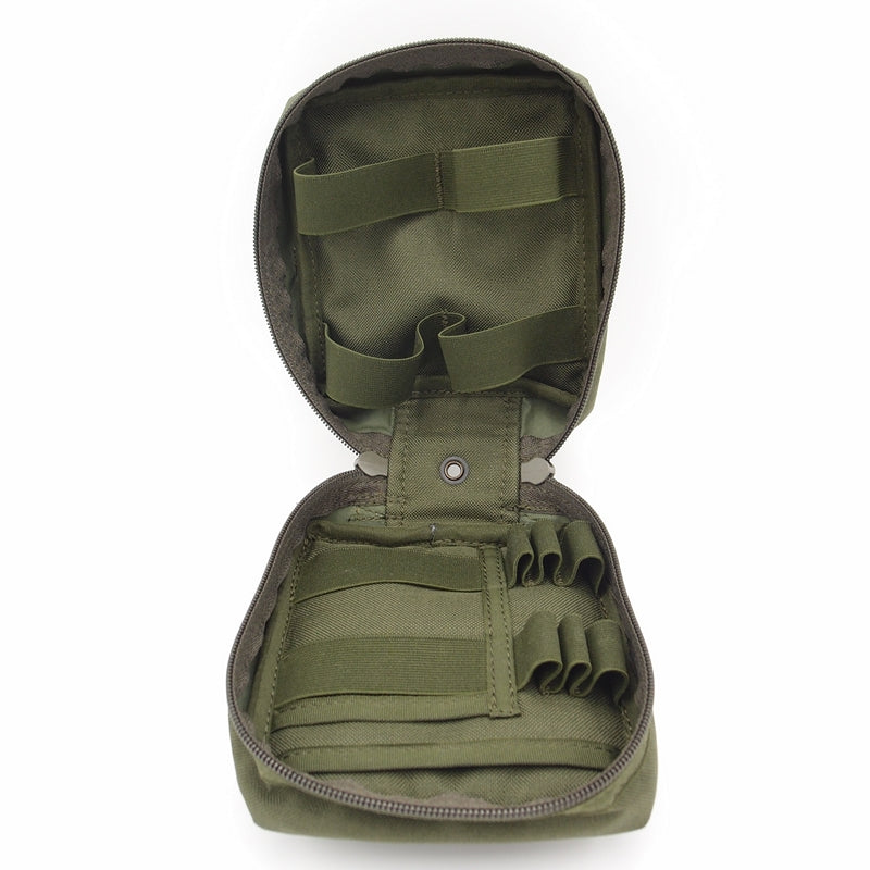 6286 3 sumka lekarnicka jubo bushcraft first aid kit zelena