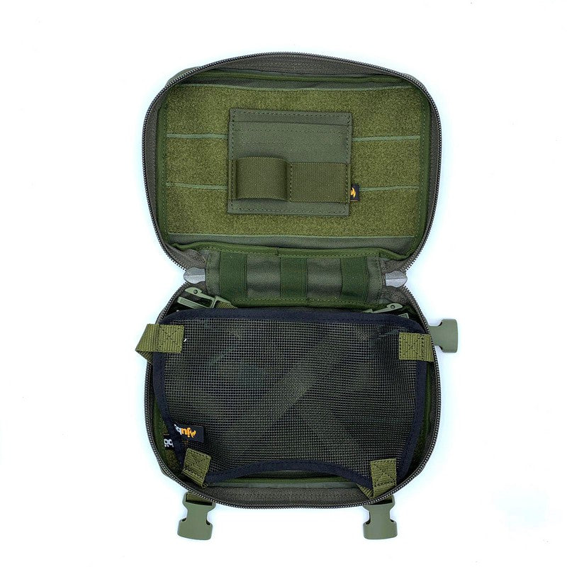 6832 10 organizer na suchy zip jubo velcro c 4 zeleny
