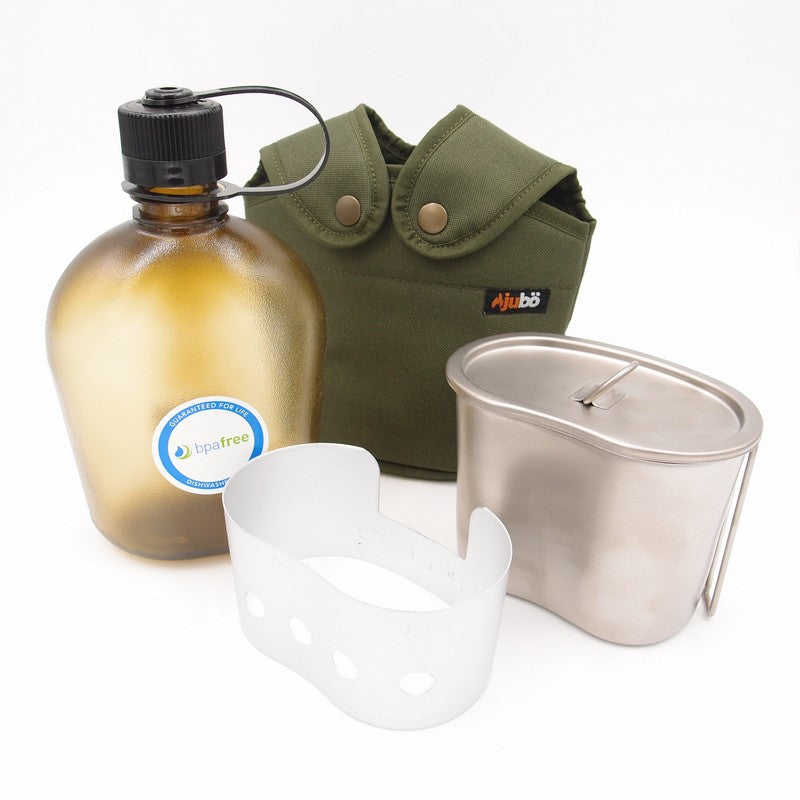 6913 1 obal pouzdro jubo bushcraft na polni lahev us 1l olive