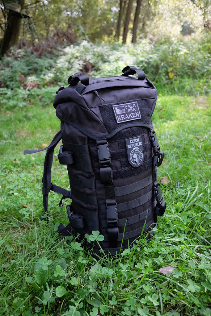 6946 10 batoh jubo bushcraft warrior 25l black