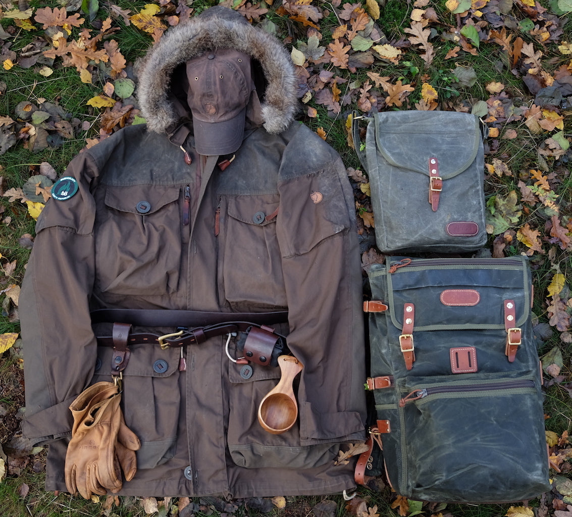 Batoh JUBÖ Bushcraft WAXED Poutník 35l - pískový
