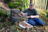 Batoh JUBÖ Bushcraft WAXED Poutník 35l - zelený