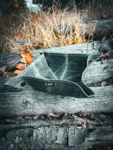 Odkládací miska JUBÖ Bushcraft Waxed Side Plate 25x25 cm