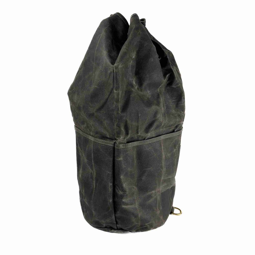 Brašna / vak přes rameno JUBÖ Bushcraft Waxed Outland Sack - olivová