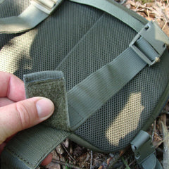 6313 3 hrudni brasna jubo front bag survival zelena