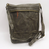 Taška přes rameno JUBÖ Bushcraft WAXED PocketBag - olivová